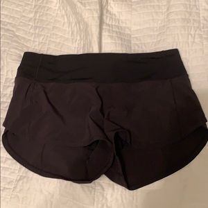Black LuluLemon Shorts